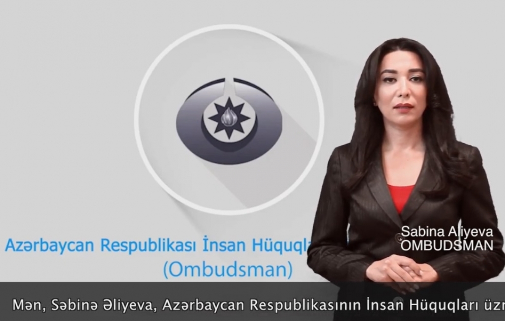 Azerbaijani Ombudsperson sends video message to international community on restoration of IDPs’ rights VIDEO
