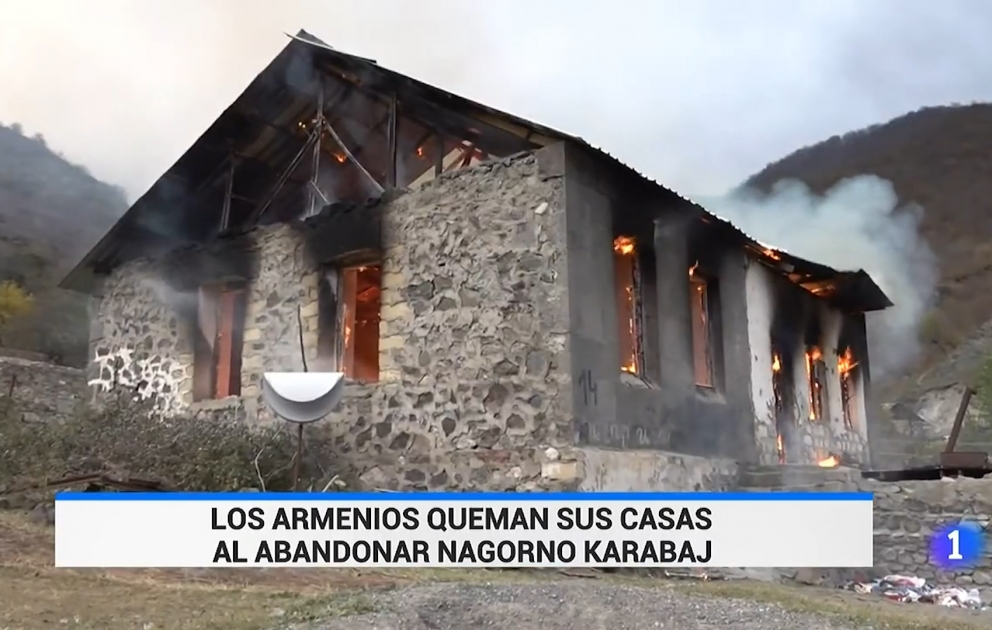 İspaniyanın dövlət telekanalında ermənilərin Kəlbəcərdə törətdiyi ekoloji cinayətlər barədə süjet yayımlanıb VİDEO