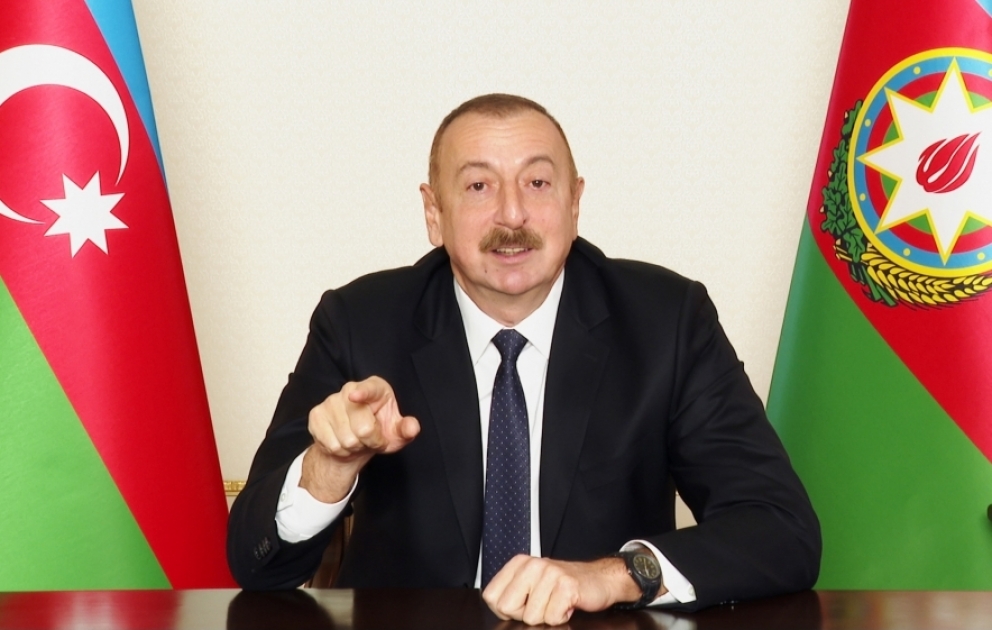 Prezident İlham Əliyev: Ermənistan bundan sonra “məğlub edilmiş ölkə” damğası ilə yaşayacaq VİDEO