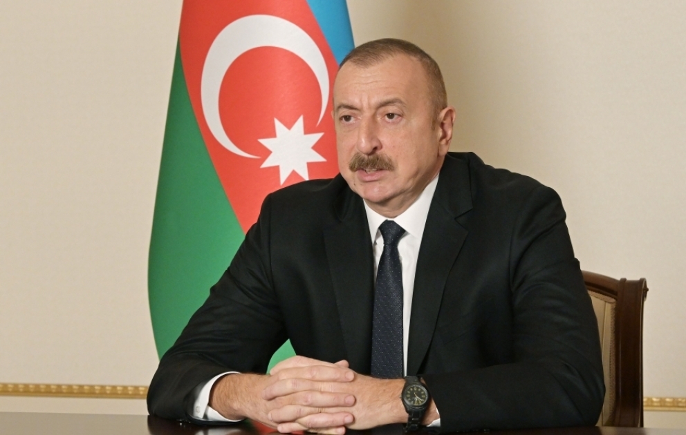 Präsident Ilham Aliyev gratuliert dem aserbaidschanischen Volk zur Befreiung von Aghdam VIDEO