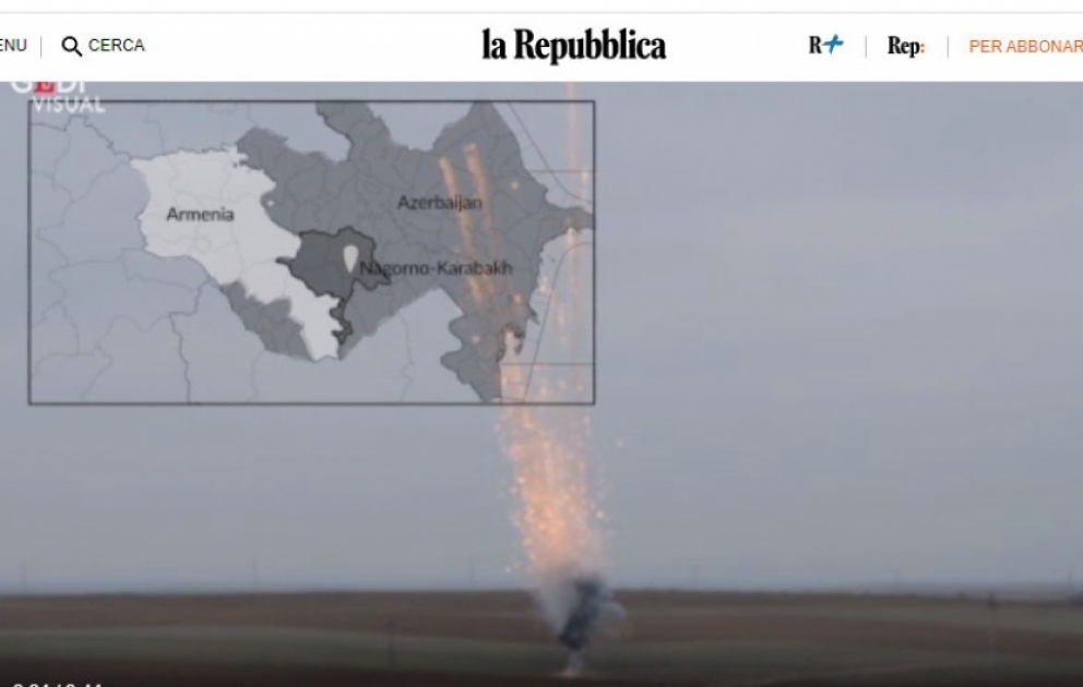 İtaliyanın nüfuzlu “la Repubblica” qəzeti ermənilərin Füzulidə törətdikləri vəhşiliklərdən bəhs edən videreportaj yayıb VİDEO