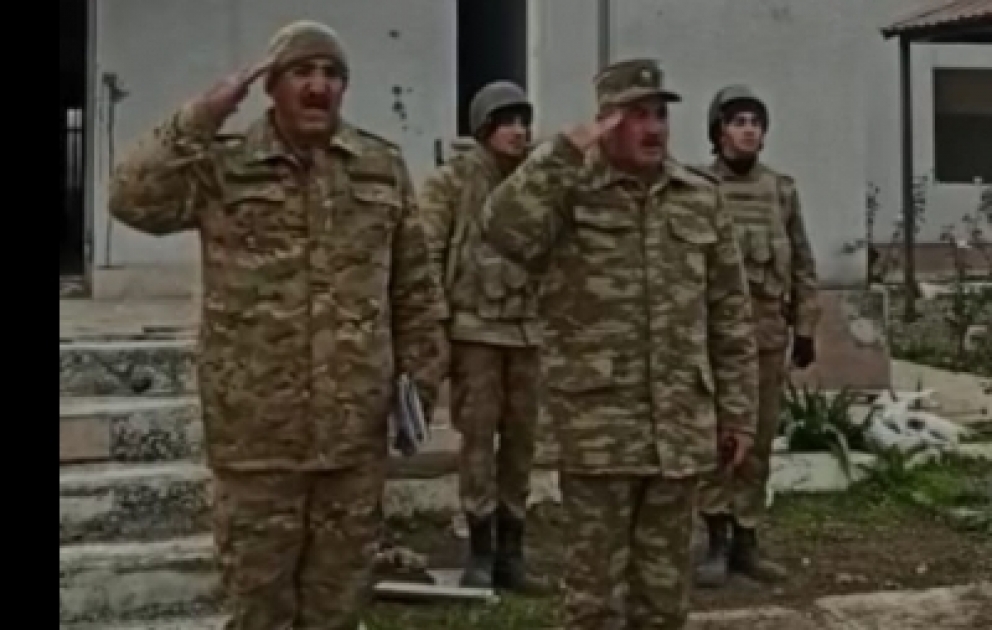 В селе Шелли Агдама поднят Азербайджанский флаг ВИДЕО