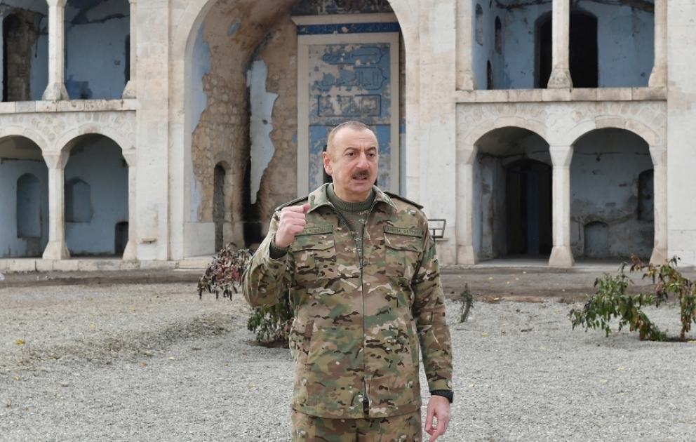 Le président azerbaïdjanais : Nous avons remporté la victoire grâce à nos héroïques soldats et officiers VIDEO