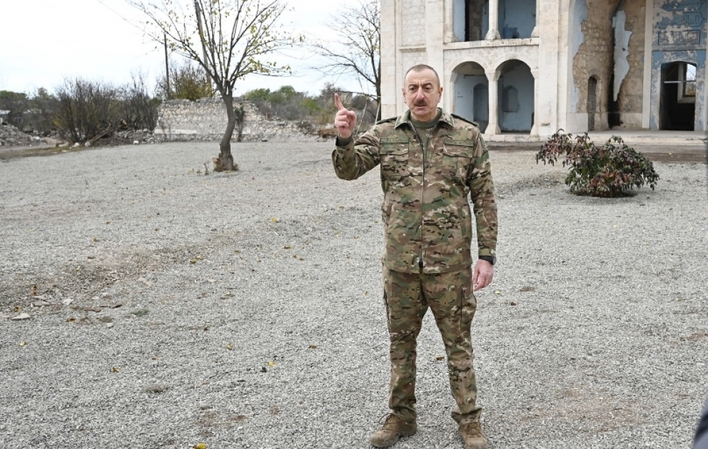 Präsident Ilham Aliyev: Wir haben dank unseren heldenhaften Soldaten Sieg errungen VIDEO