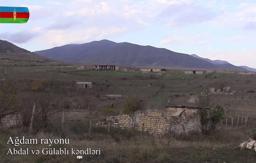 Vidéo des villages de la région d'Aghdam, libérés de l'occupation VIDEO