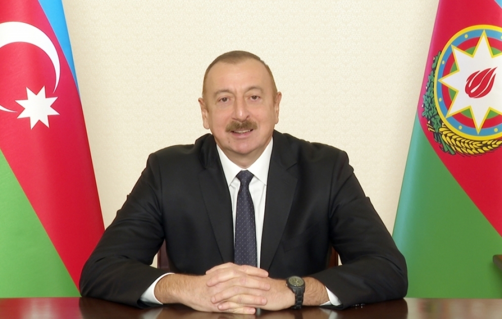Президент Ильхам Алиев поздравил азербайджанский народ с освобождением Кяльбаджара от оккупации ВИДЕО