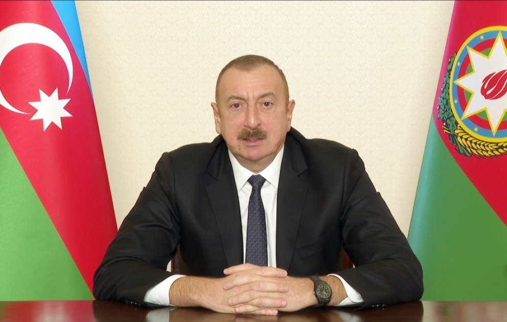 President of Azerbaijan Ilham Aliyev addressed the nation VIDEO