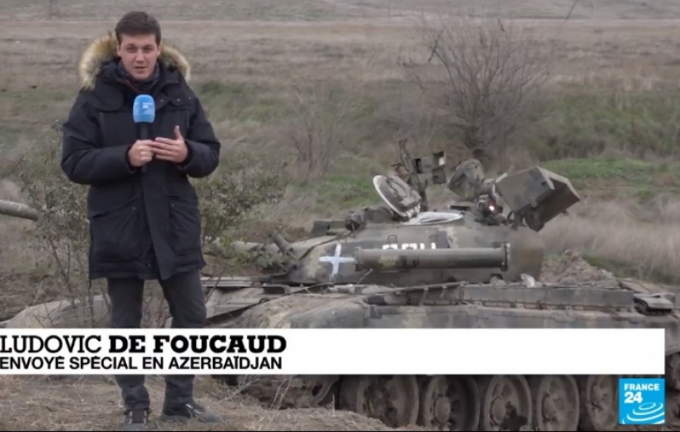 France-24-Kanal: Reportage aus Füsuli Region VIDEO