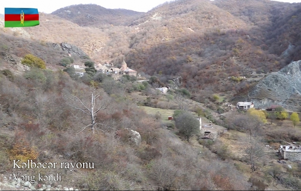 Le ministère de la Défense diffuse une vidéo du village de Veng de la région de Kelbedjer VIDEO