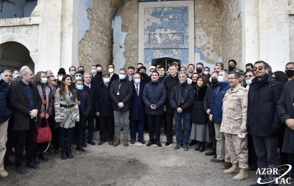Представители дипломатического корпуса стали свидетелями зверств, совершенных армянскими вооруженными силами в Агдаме  ОБНОВЛЕНО ВИДЕО