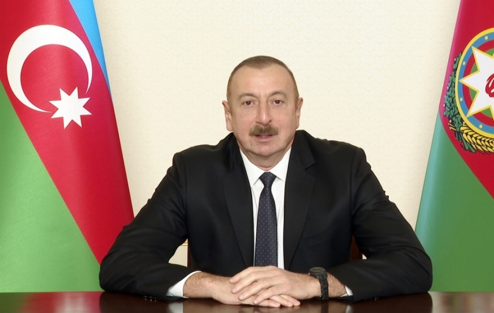 Azərbaycan Prezidenti İlham Əliyev xalqa müraciət edib VİDEO