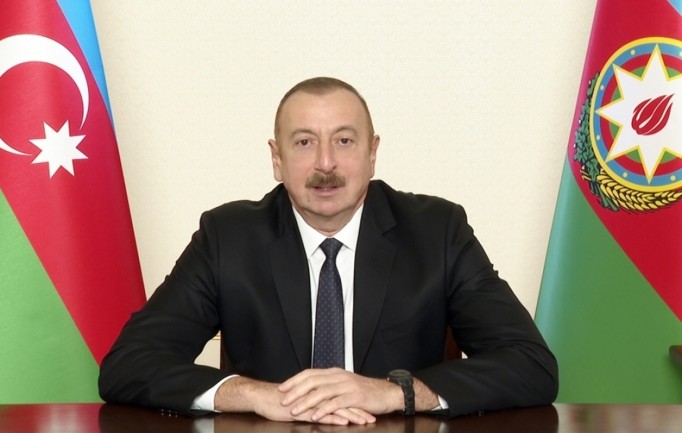 President of Azerbaijan Ilham Aliyev addressed the nation VIDEO