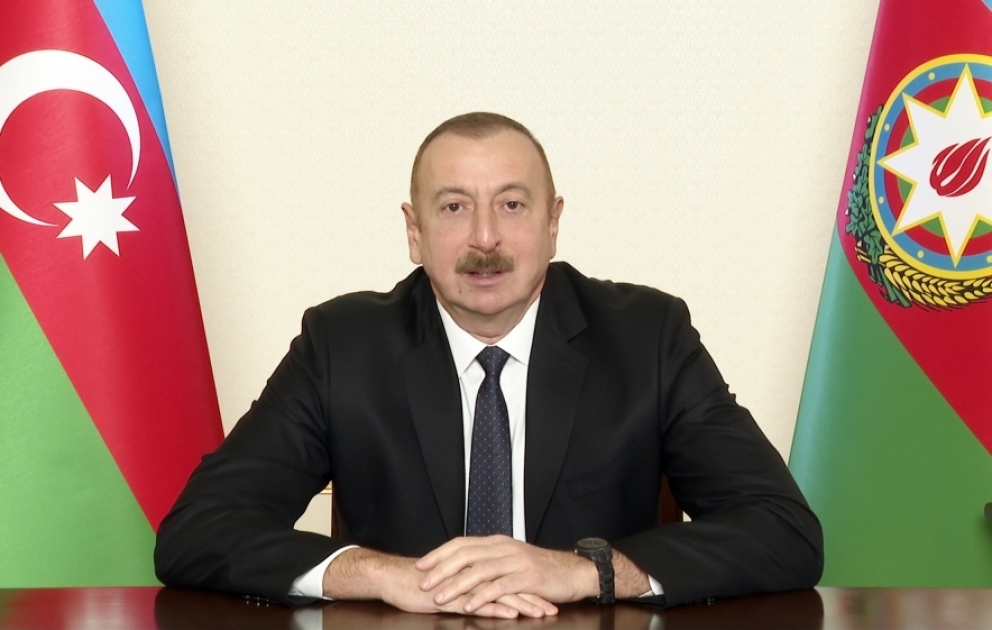 Präsident Ilham Aliyev appelliert an aserbaidschanische Bevölkerung VIDEO