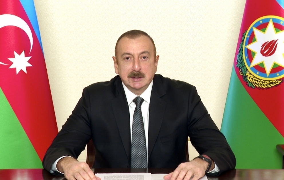 New York hosted Special Session of UN General Assembly in response to COVID-19  President of Azerbaijan, chairman of the Non-Aligned Movement Ilham Aliyev addressed the session in video format VIDEO