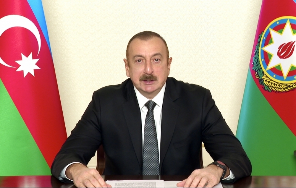 L'Assemblée générale de l'ONU tient sa session extraordinaire consacrée à la lutte contre le Covid-19 à New York Le président azerbaïdjanais et président du MNA, Ilham Aliyev, participe par visioconférence à la session VIDEO