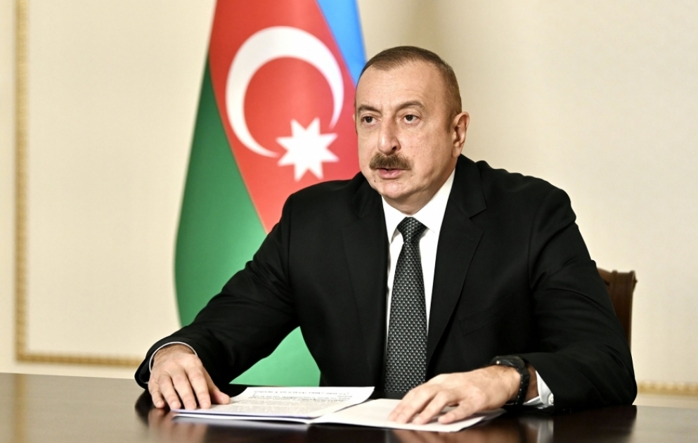 Special Session of UN General Assembly in response to COVID 19 pandemic at Level of Heads of State and Government was held in New York President of Azerbaijan Ilham Aliyev addressed the session VIDEO