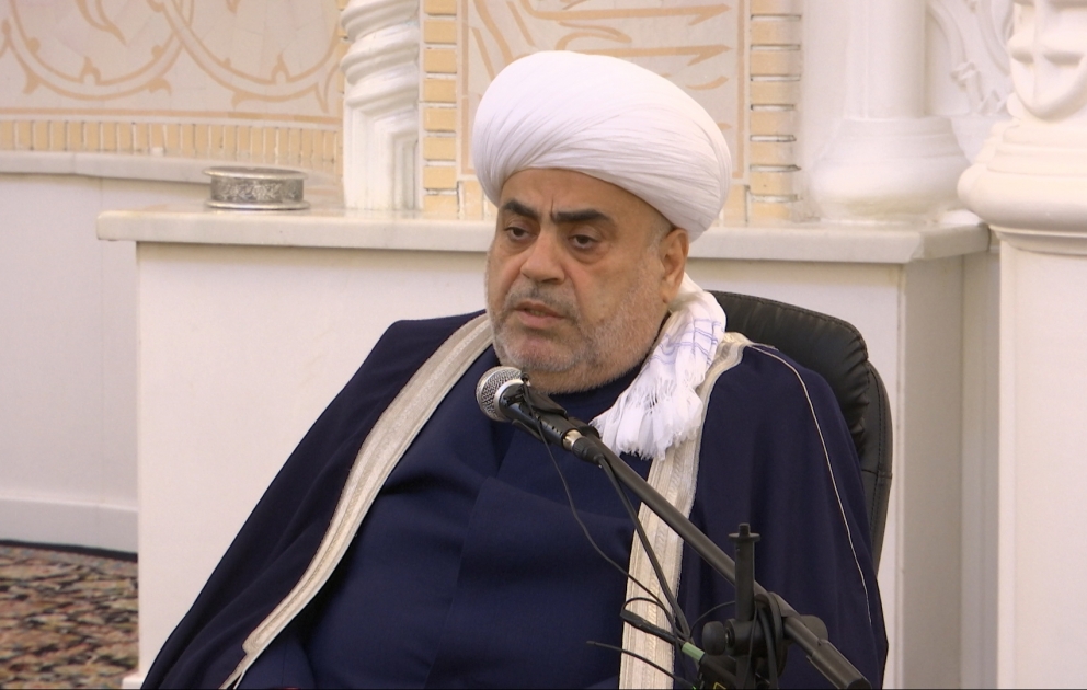 Allahşükür Paşazadə: Bu gün şəhidlərimizin ruhuna birlikdə dualar edirik VİDEO