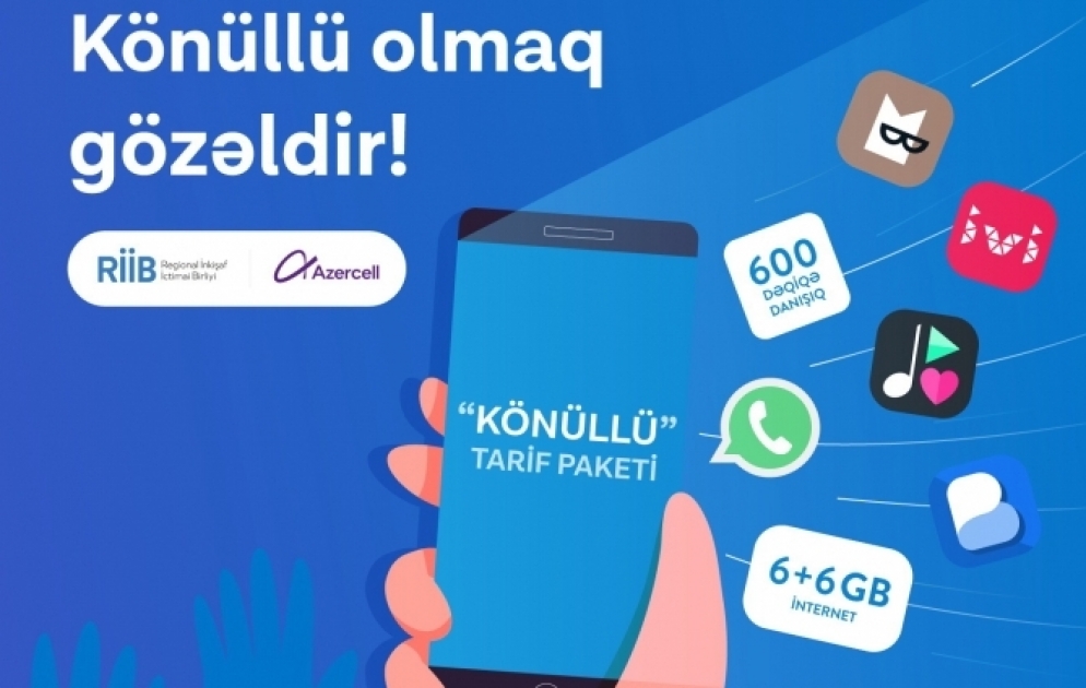 ®  Könüllülər üçün xüsusi təklif VİDEO