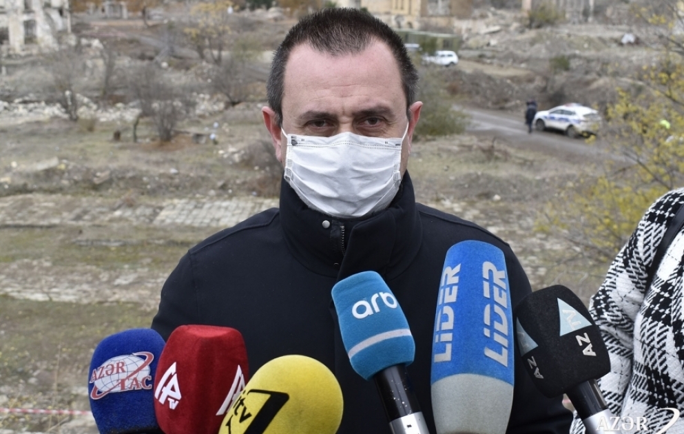 Ettore Rosato: İnanırıq ki, beş ildən sonra Ağdama gələndə tamamilə başqa mənzərə ilə qarşılaşacağıq VİDEO