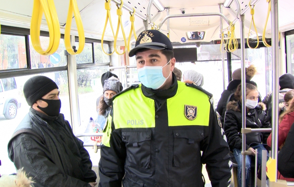 Sumqayıt polisi koronavirusla mübarizə tədbirlərini fasiləsiz davam etdirir VİDEO