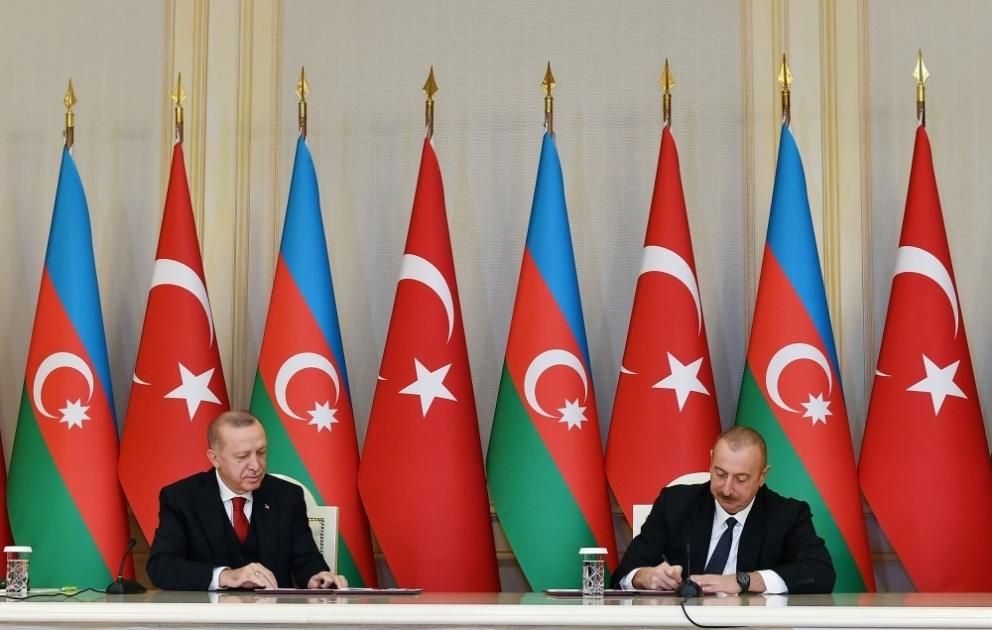 Azerbaijan, Turkey signed bilateral documents VIDEO