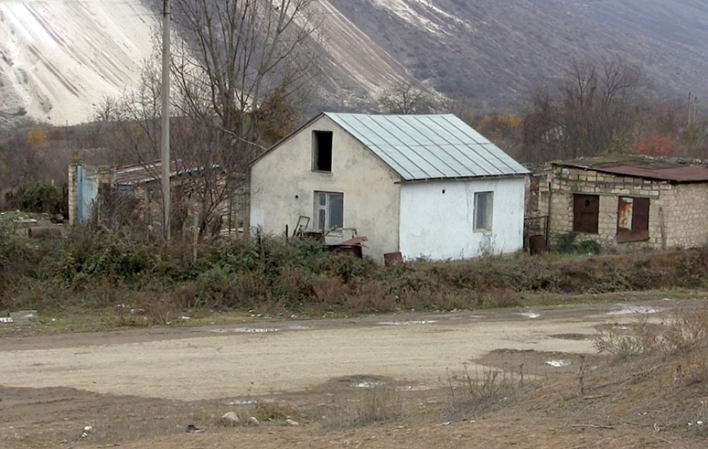 Vidéo d'un village de la région d'Aghdam, libérée de l'occupation VIDEO