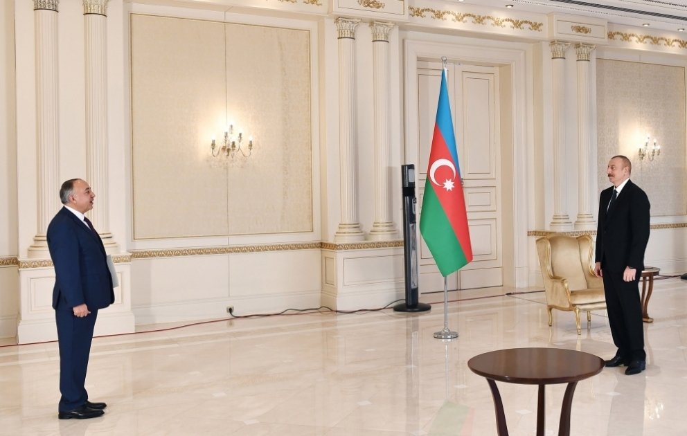 Президент Ильхам Алиев принял верительные грамоты новоназначенного посла Афганистана в Азербайджане  ОБНОВЛЕНО ВИДЕО