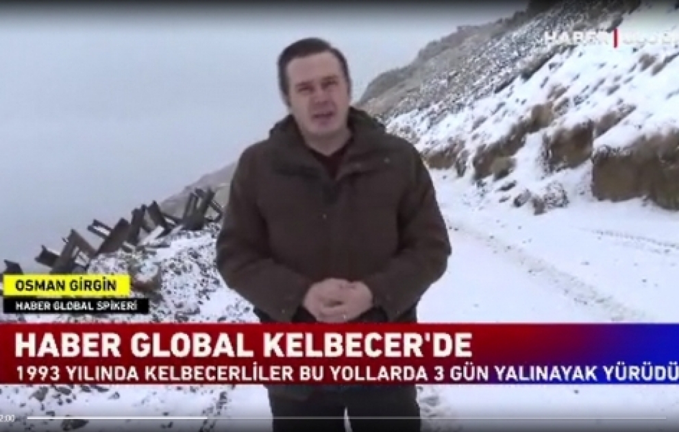 “Haber Global” telekanalı Kəlbəcərdən xüsusi reportaj yayımlayıb VİDEO