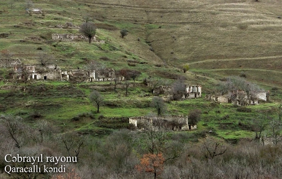 Azerbaijan’s Ministry of Defense releases video footage of Garajalli village of Jabrayil district VIDEO