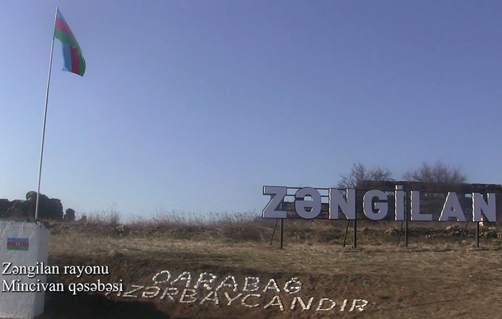 Verteidigungsministerium: Videoaufnahmen aus dem befreiten Dorf Minjivan in Region Zangilan veröffentlicht VIDEO