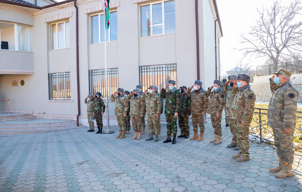 Dövlət Təhlükəsizliyi Xidmətinin Şuşa rayon idarəsinin yeni inzibati binasının təntənəli açılışı olub VİDEO