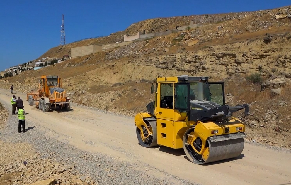 Badamdar qəsəbəsində uzunluğu 7,8 kilometr olan küçə və yollarda təmir işləri yekunlaşıb VİDEO