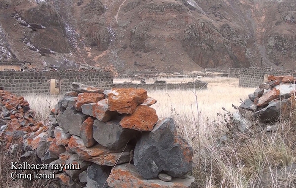 Azerbaijan’s Defense Ministry releases video footage of Chirag village of Kalbajar district VIDEO