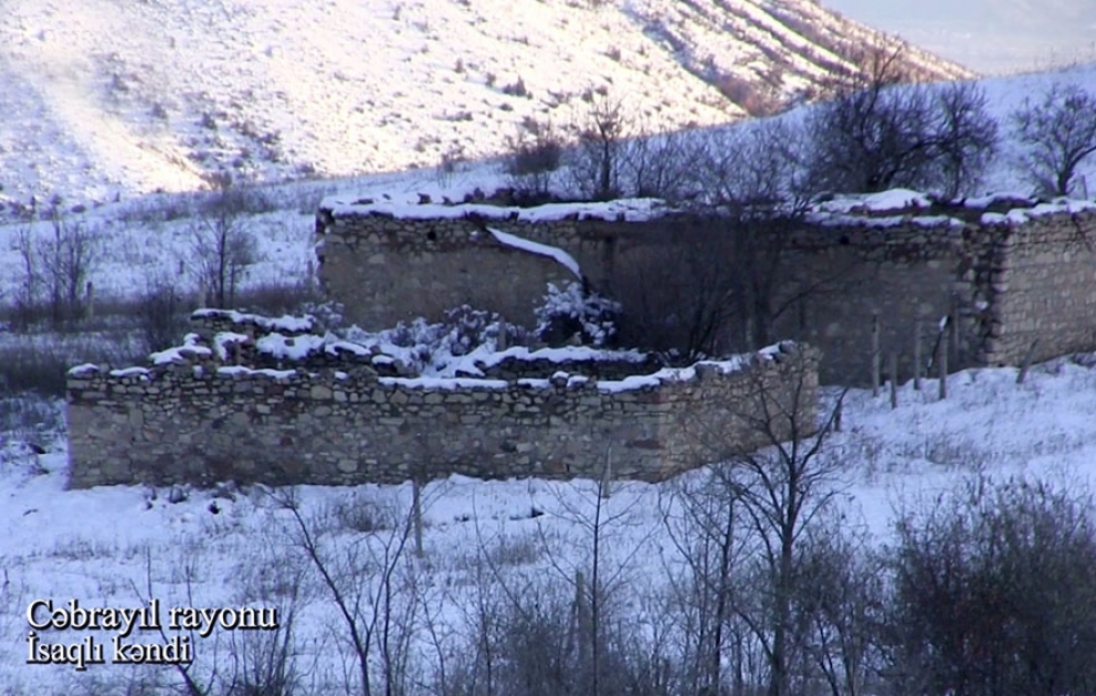 Azerbaijan’s Ministry of Defense releases video footage of Isagli village of Jabrayil district VIDEO