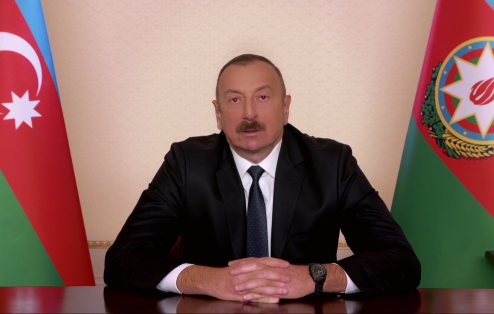 Azərbaycan Respublikasının Prezidenti İlham Əliyevin müraciəti VİDEO