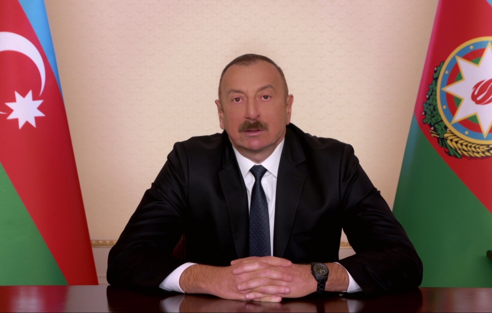 Appell des Präsidenten der Republik Aserbaidschan Ilham Aliyev VIDEO