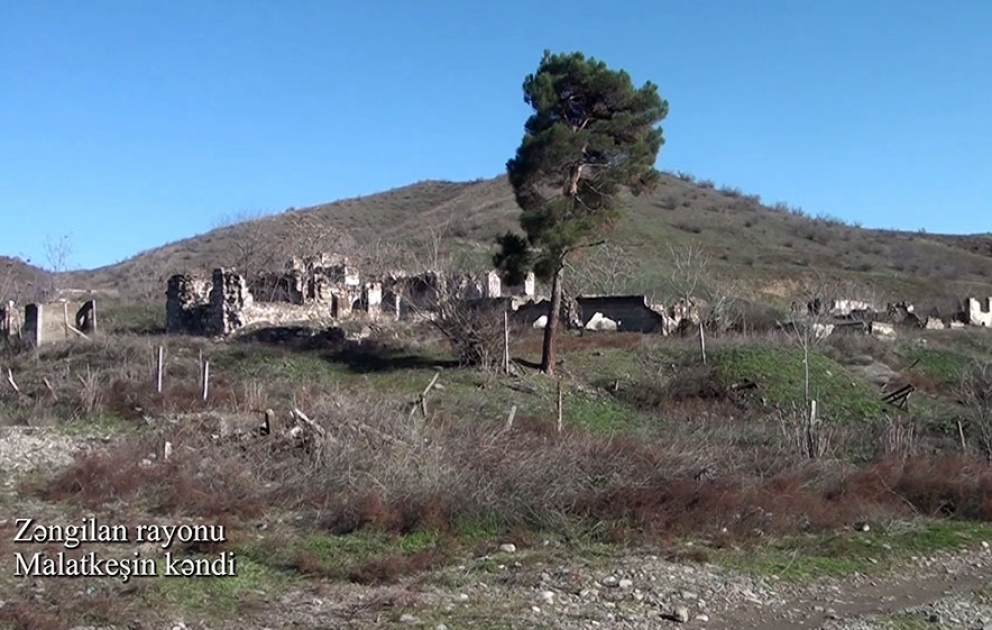 MN: Zəngilan rayonunun Malatkeşin kəndindən videogörüntülər VİDEO