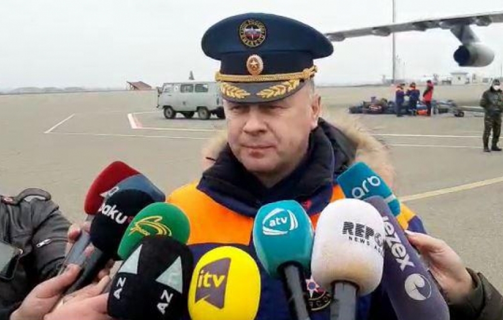 Глава Центра «Лидер» МЧС России рассказал о работе по разминированию на территории Азербайджана ВИДЕО