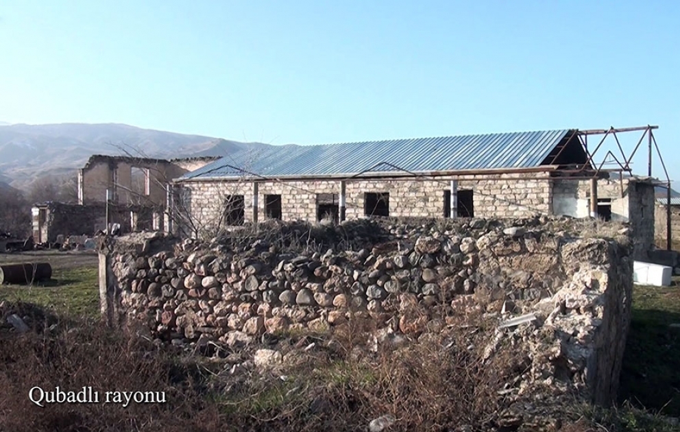 Müdafiə Nazirliyi Qubadlı rayonunun videogörüntülərini yayıb VİDEO