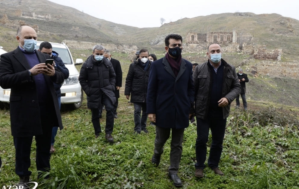 La délégation de l’ICESCO a visité la région de Fuzouli, libérée de l’occupation VIDEO