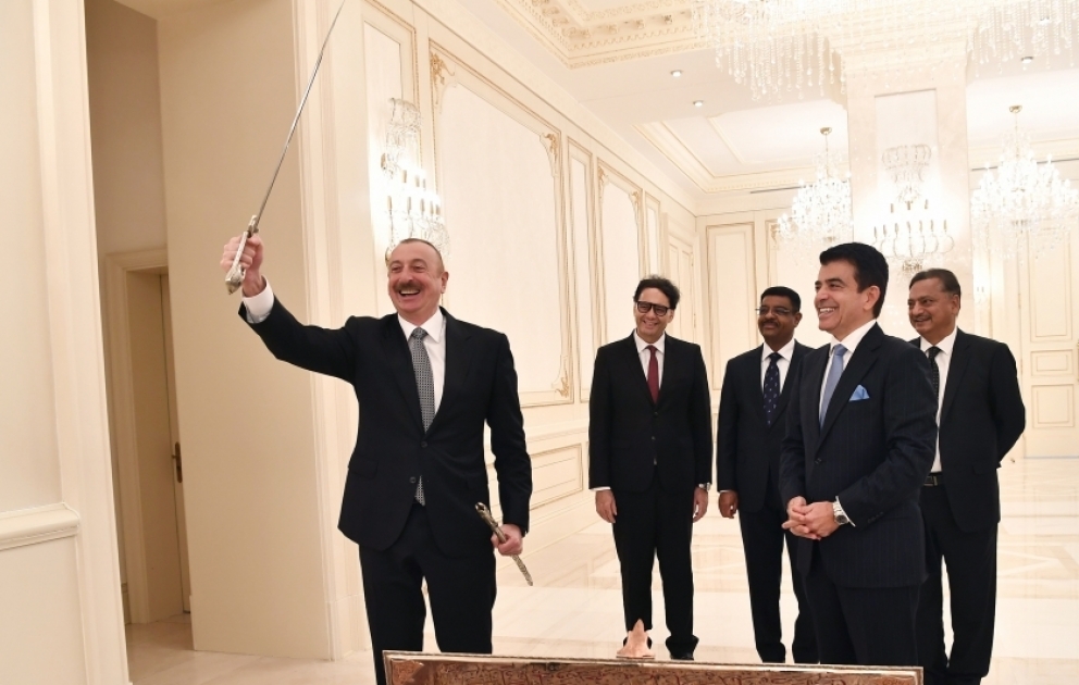 President Ilham Aliyev received delegation led by ICESCO Director General VIDEO