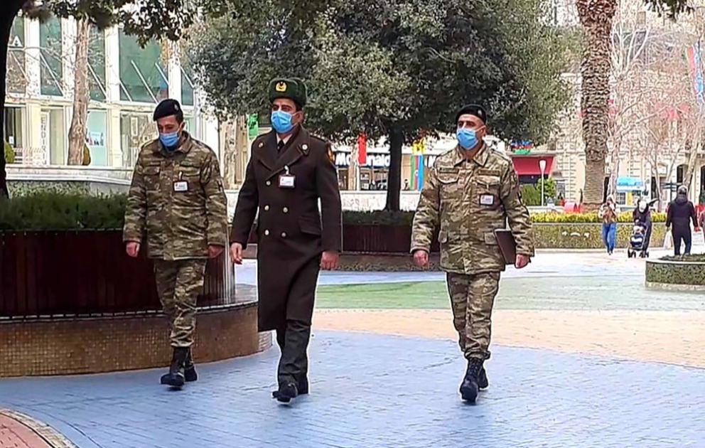 Hərbi geyimi qanunsuz daşıyanlara qarşı tədbirlər görülür VİDEO