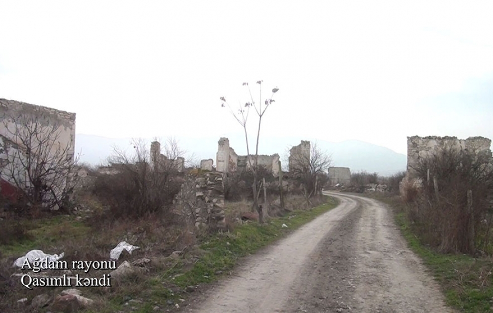 Une vidéo du village de Gassymly de la région d'Aghdam a été diffusée VIDEO
