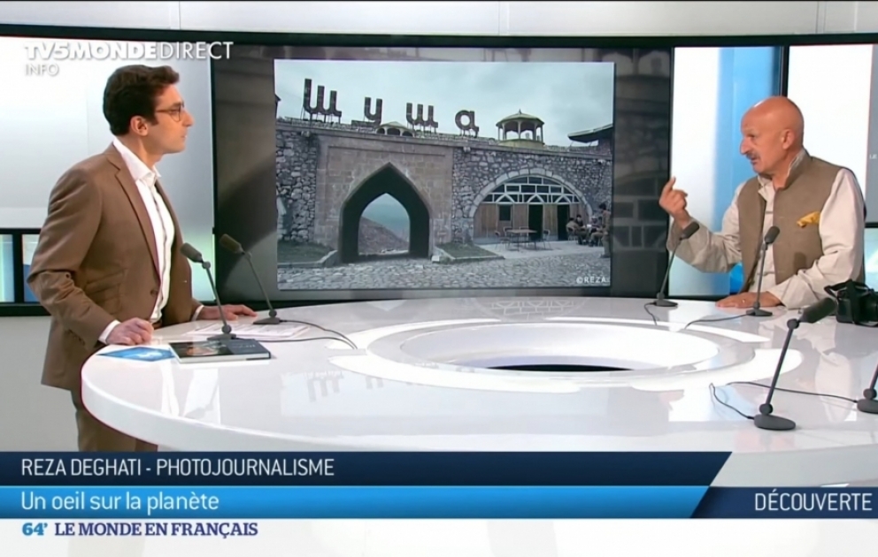 Реза Дегати в эфире французского телеканала TV5MONDE рассказал о зверствах армян и мультикультурализме в Азербайджане ВИДЕО