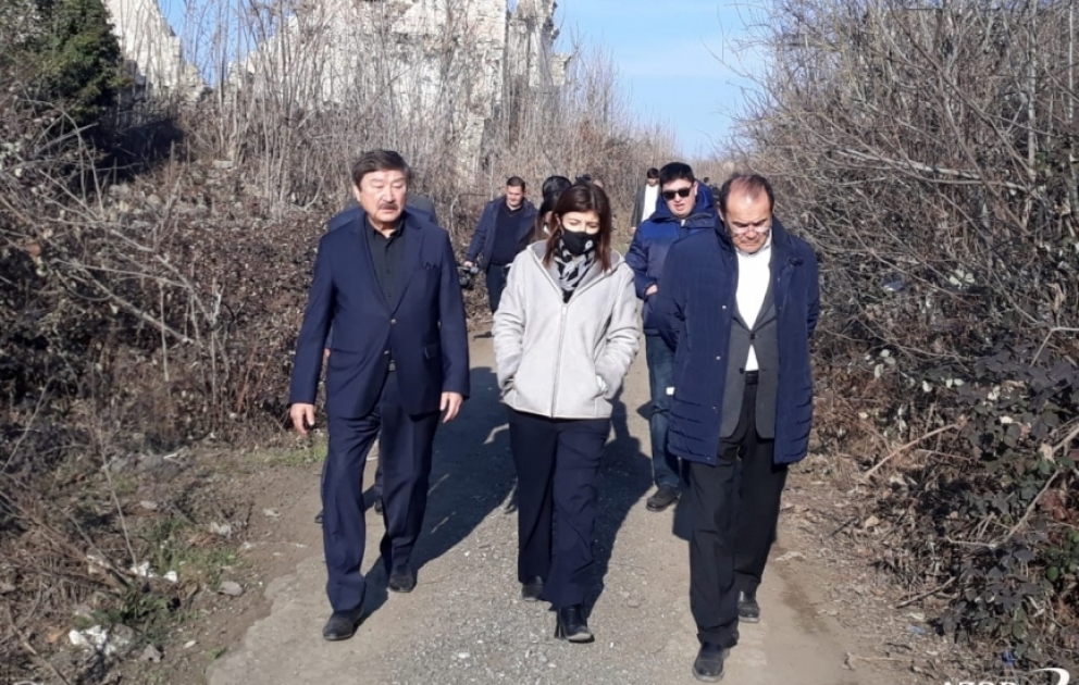 TÜRKSOY-un, Türk Şurasının, Beynəlxalq Türk Mədəniyyəti və İrsi Fondunun nümayəndə heyəti Füzuli rayonuna səfər edib YENİLƏNİB VİDEO