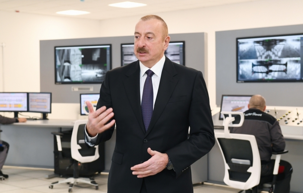 Prezident: Sənaye, kənd təsərrüfatı, qeyri-neft sektoru, ixrac imkanları, idxaldan asılılığın azaldılması yeni reallıq yaradıb VİDEO