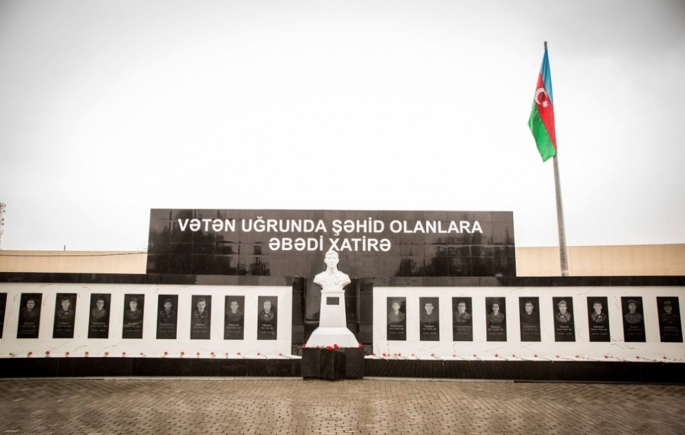 Xaçmazda yenidən qurulan Şəhidlər xiyabanında 276 şəhidin xatirəsi əbədiləşdirilib VİDEO
