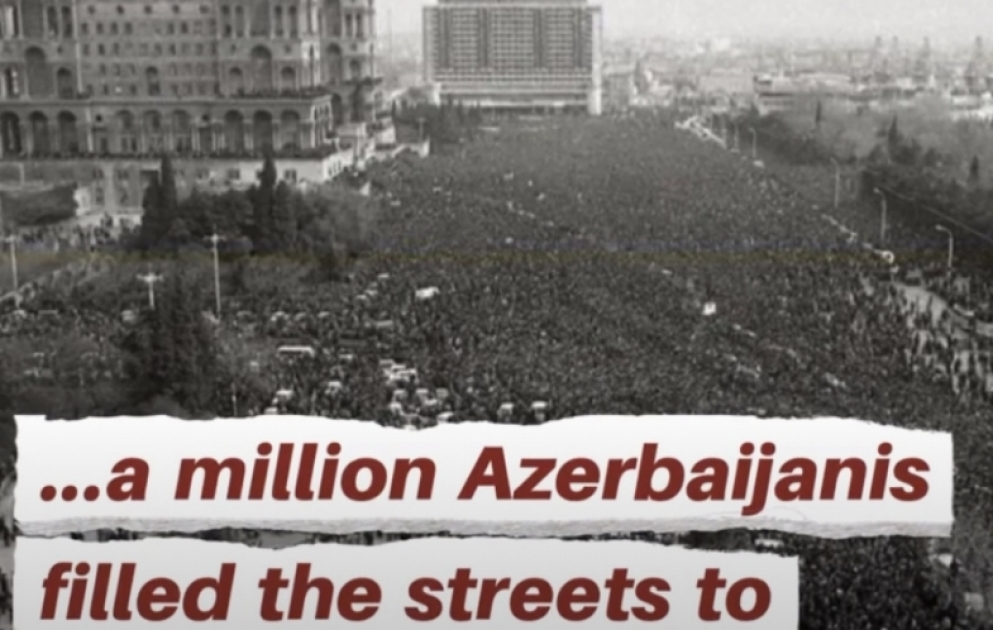 Los-Ancelesdə qanlı 20 Yanvar faciəsinə həsr edilmiş film hazırlanıb VİDEO