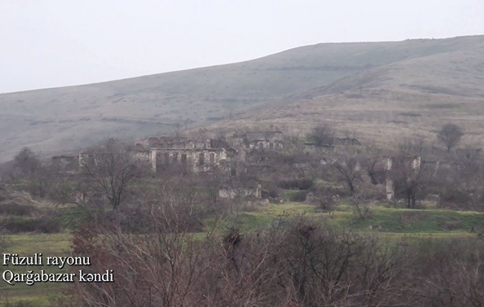 Le ministère de la Défense a diffusé une vidéo du village de Garghabazar VIDEO