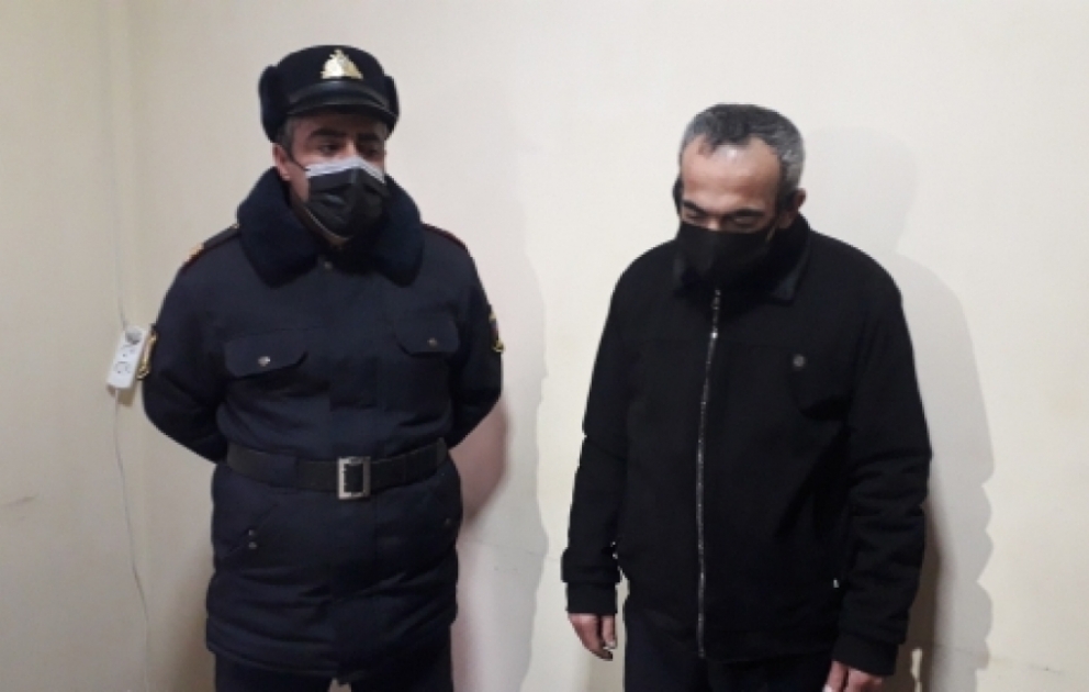 Kürdəmir sakinindən külli miqdarda narkotik vasitə götürülüb VİDEO